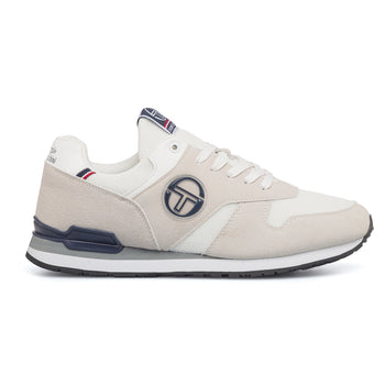 Sneakers bianche e grigie da uomo con logo laterale Sergio Tacchini Tander, Brand, SKU s323000244, Immagine 0